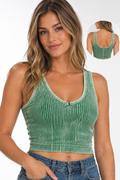 Washed Seamless Tank Top