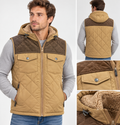 Men's Vest With Sherpa
